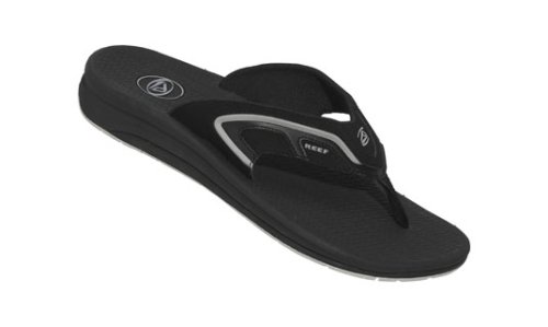 Buy Reef WEBB Mens Beach Sandals in Black Grey now!