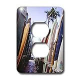 Surf - Surf Board - Light Switch Covers - 2 plug outlet cover