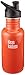 Klean Kanteen Classic Stainless Steel Single Wall Non-Insulated Water Bottle with Sport Cap, 18-Ounce, Flame Orange