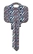 Toronto Blue Jays Schlage SC1 House Key