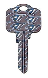 Toronto Blue Jays Schlage SC1 House Key