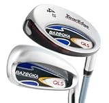 Tour Edge Bazooka QLS Hybrid Combo Iron Set (#3, #4 Hybrids, 5 thru PW)