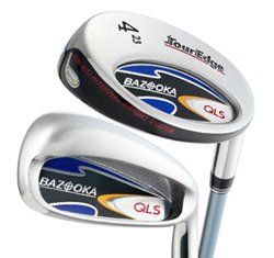 Tour Edge Bazooka QLS Hybrid Combo Iron Set (#3, #4,#5 Hybrids, 6 thru PW)