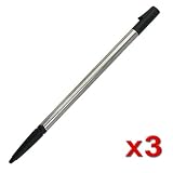 3-Pack Stylus for Palm Tungsten E / Tungsten E2, Metal