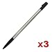 3-Pack Stylus for Palm Tungsten E / Tungsten E2, Metal
