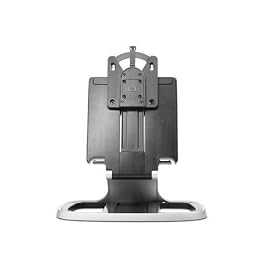 HP Integrated Work Center Stand - Monitor desktop stand - carbonite by Hewlett-Packard