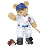 Build-A-Bear Workshop Curly Teddy in Chicago Cubs Uniform
