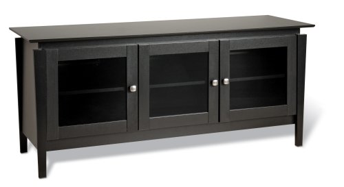 Prepac Verona Black Flat Panel LCD/Plasma TV Console