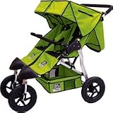 Tike Tech Trax360 Double Stroller (With Color options:Lime Green)