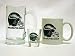 PHILADELPHIA EAGLES 3 Piece Team Logo COFFEE MUG / SHOT GLASS / Glass BEER MUG Set