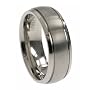 Titanium Ring comfort fit. Width: 7mm