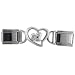 Hearts Deluxe Link Italian Charm Bracelet