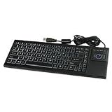 iOne Scorpius P7 Slim keyboard with optical trackball mouse PS/2