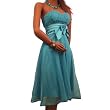 Bow Sexy Unqiue Dress Formal Cocktail Elegant Satin Shiny size Small, Medium, Large