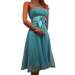 Bow Sexy Unqiue Dress Formal Cocktail Elegant Satin Shiny size Small, Medium, Large