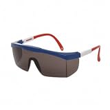CRL Smoke Patriot Lens Safety Glasses by CR Laurence