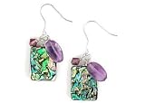 Search : Signature Abalone Cluster Drop Earrings STERLING SILVER