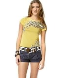 Marc Ecko - Red by Marc Ecko "The Wrap Around" Graphic Tee & Belted Denim Sailor Shorts