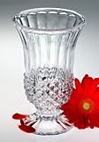 CRYSTAL STUDDED VASE - STUDDED CRYSTAL VASE - crystal vase
