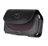 Leather Case Holster Pouch for Verizon LG Dare VX9700 VX-9700 and enV2 enV 2 VX9100 VX-9100