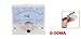 Uxcell s14052400am0441 Screw Mounted Analog AC 0-50MA Scale Range Milliamp Panel Meter