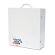 3 Shelf industrial station- 1041 piece- metal cabinet w/ 12 pocket vinyl liner- 1 ea.