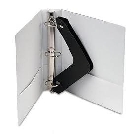 Wilson Jones (W362-44W) 3-Ring View Binder, 11 x 8-1/2 Inches with 2-Inch Rings, White Wilson Jones (W362-44W) 3-Ring View Binder, 11 x 8-1/2 Inches with 2-Inch Rings, White