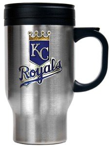 Kansas City Royals Stainless Steel Travel Mug Designed To Fit Most Cup Holders