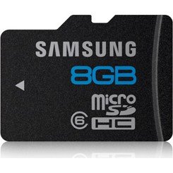Samsung MB-MS8GA/US 8 GB Class 6 microSDHC Flash Memory Card
