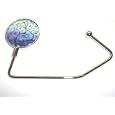 Blue Swirl Purse Hook Handbag Hanger'