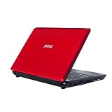 MSI Wind U123-002US 10.2-Inch Red Netbook - 6 Cell Battery