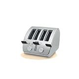 Review T-Fal  / T-Fal Avante Deluxe 4-Slice Toaster - Stainless Steel (TT7495002)