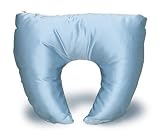 Mabis 555-7933-1000 Crescent Pillow Mate - Blue Satin