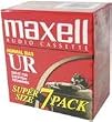 MAXELL UR-90 Blank Audio Cassette Tape (7 pack)