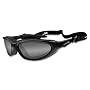 Wiley-X Sunglasses Blink Metallic Black Frame with Light Adjusting Lenses