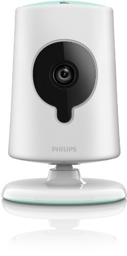 Philips B120E/10 Babyphone vidéo Wi-Fi In.Sight pour appareils Apple et Android Blanc