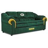 Imperial Green Bay Packers Pub Sofa Sofa