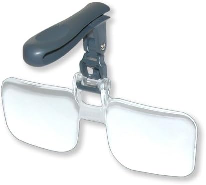 Carson VisorMag Clip-On Magnifying Lenses for Hats (VM-10, VM-12, VM-14)