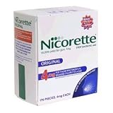 Nicorette-Stop Smoking Aid 24mg Coated Gum, 170 Pieces Original Mint