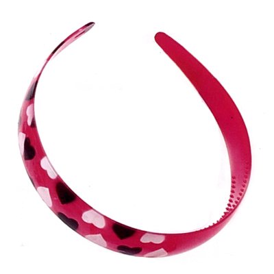 Caravan 25 mm Black/White Hearts Headband 25 mm (Stirnband) Preisvergleich