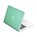 TOP CASE - 2 in 1 Signature Bundle Rubberized Hard Case Compatible MacBook Pro 13.3