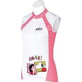 Louis Garneau 2008 Women's Snoopy Sleeveless Cycling Jersey - Lucy Pink - 8820379-93I (M)