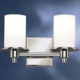 Kichler Polished Nickel Retro Bathroom & Vanity 2 Bulbs