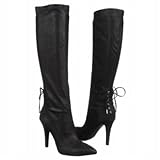IMAGE OF BCBGeneration Women's Easton Knee-High Boot,Black Malaga Stretch,10 M US