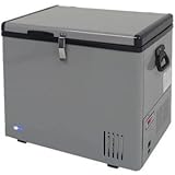 Whynter FM-45G 45-Quart Portable Refrigerator/Freezer, Platinum