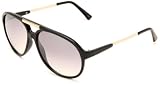 Rocawear Men&rsquo;s R1154 OX Aviator Sunglasses,Black Frame/Gradient smoke Lens,one size
