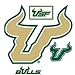 NCAA South Florida Bulls - 23 College Wall Decor Stickers / Decals