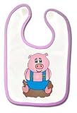 Personalised Children's Bibs Pig