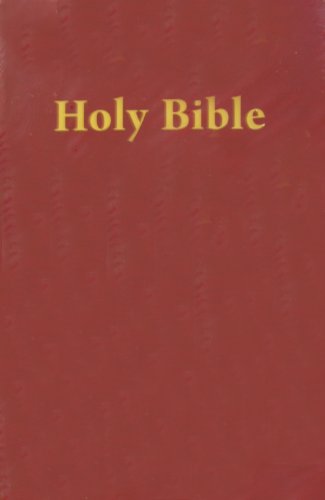 Holy Bible - Giant Print - Easy to Read Version - Bergundy Softback