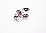 Pair 16g 0ga 8mm Steel Fake Liverpool Fc Football Team Ear Plug Earlets Earrings